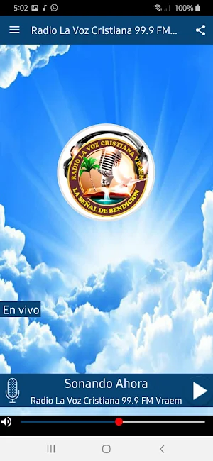 Radio La Voz Cristiana 99.9 FM Vraem Screenshot 0