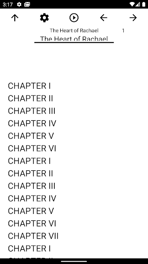 Book, The Heart of Rachael Screenshot 0