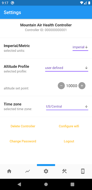 Mountain Air Health Screenshot 2