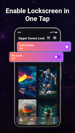 Ziplock: Zipper Lock Wallpaper Screenshot 1