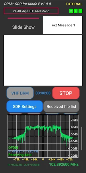 DRM+ SDR Mode E Screenshot 2