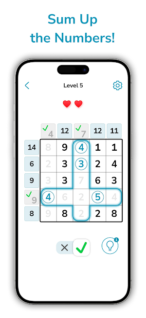 Number Sum Up: Quick Math Screenshot 0