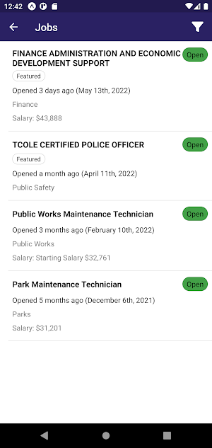 mySunnyvale Screenshot 1