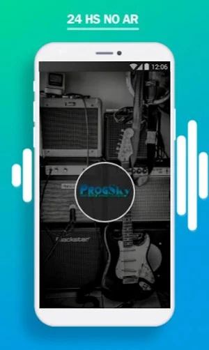 PROGSKY – Web Rock Radio Station Screenshot 0