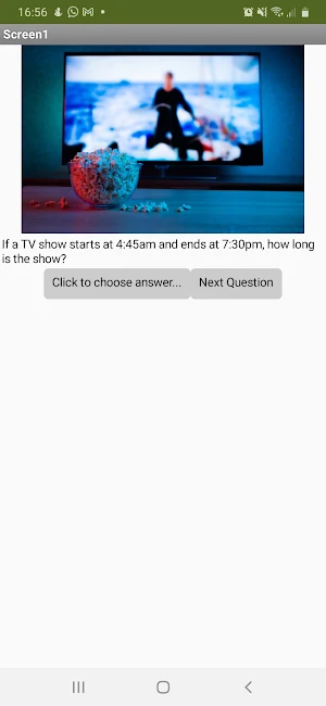 Quiz app Screenshot 3