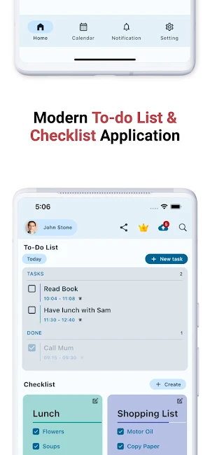 Task Manager, To-do, Checklist Screenshot 0