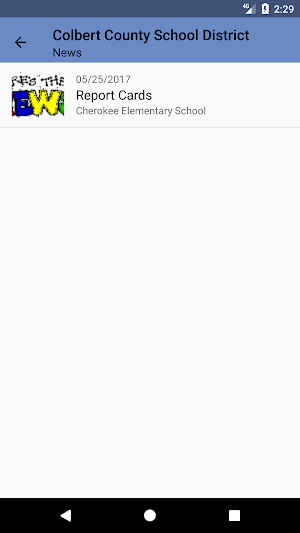 Colbert County School District Screenshot 1