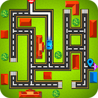 Kids Educational Maze Puzzle - Road Draw