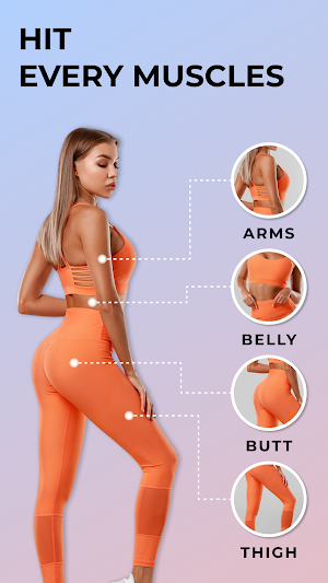 LadyFit - Workout for Women Screenshot 1
