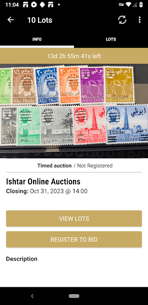 ISHTAR AUCTIONS Screenshot 1