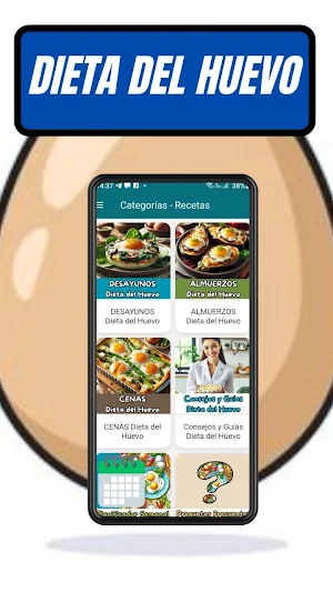 Dieta del Huevo Screenshot 0