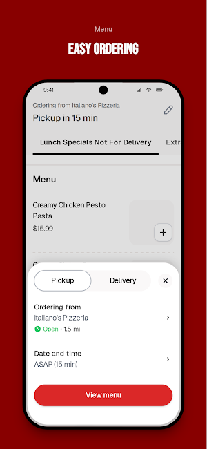 Italiano’s Pizzeria Screenshot 2
