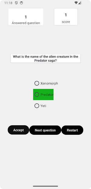 Predator Quiz Screenshot 1