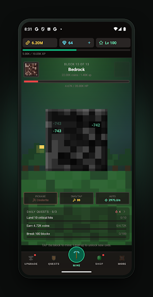MineMineMine: Idle Miner Screenshot 2