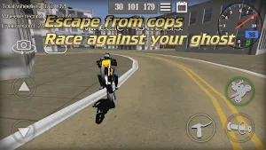 Wheelie King 3D - Realistic free  motorbike racing Screenshot 1