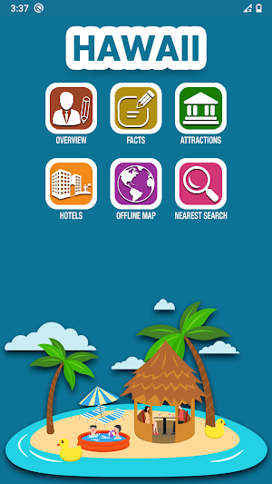 Hawaii Island Travel Guide Screenshot 1