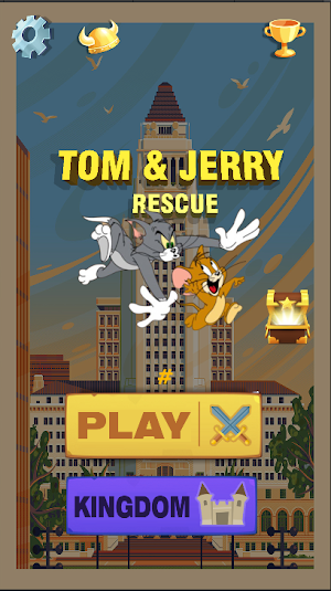 Tom and Jerry Rescue Puzzle Screenshot 0