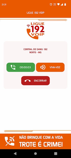 Ligue 192 VoIP Screenshot 1