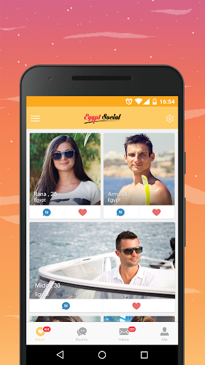 Egypt Social - Video Dating Chat App For Egyptians Screenshot 0