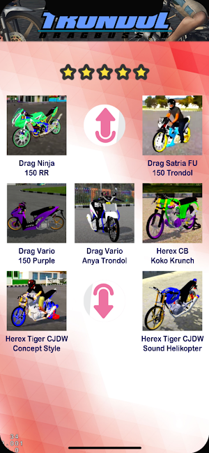 Motor Trondol Drag Bussid Screenshot 2