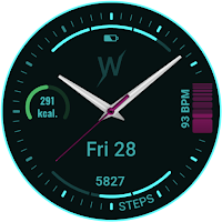 Neon Rim Watch Face