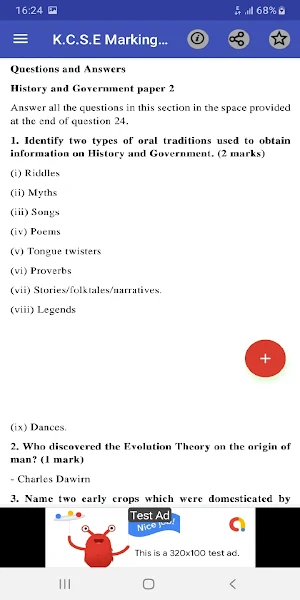 Kcse history: past papers Screenshot 3