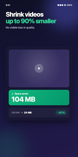 Video Compressor: VidCompress Screenshot 0