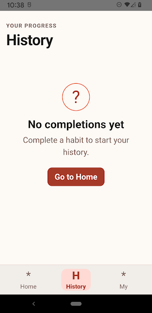 Habit Rise Tracker Screenshot 1