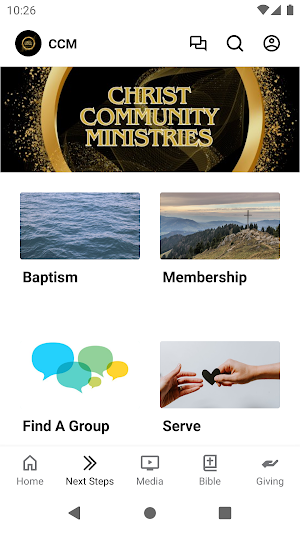 Christ's Community Ministries Screenshot 1