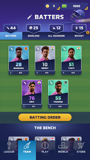 Cricket Champs: Manager Game Screenshot 1