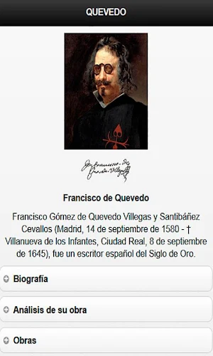 Francisco de Quevedo Screenshot 1