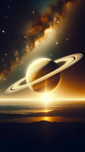 Saturn Wallpaper HD Screenshot 2