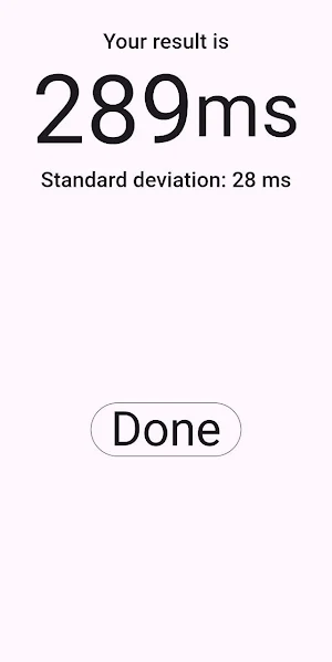 Reaction Time Test Screenshot 2