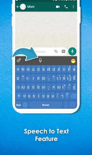 Khmer Keyboard: Khmer Language Screenshot 2