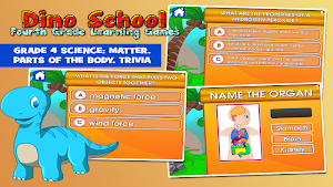 Dino 4th Grade Learning Games Screenshot 3