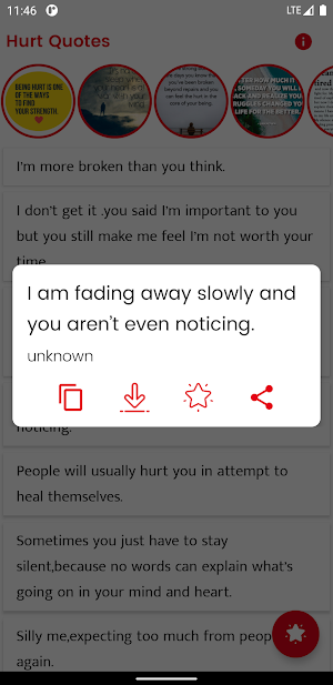 Hurt Quotes and Sayings Screenshot 2