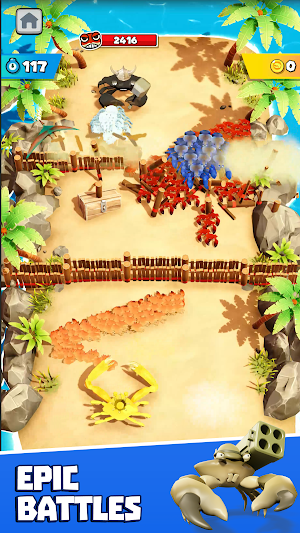 King of Crabs - Invasion Screenshot 0
