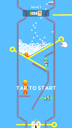 Pin and balls Screenshot 1