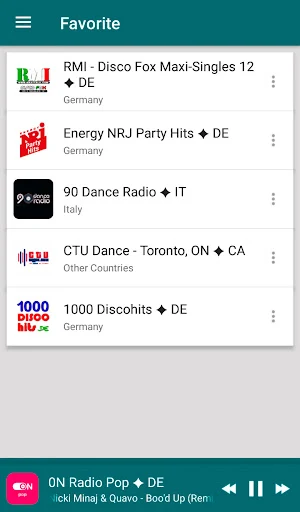 Dance music radios Screenshot 3