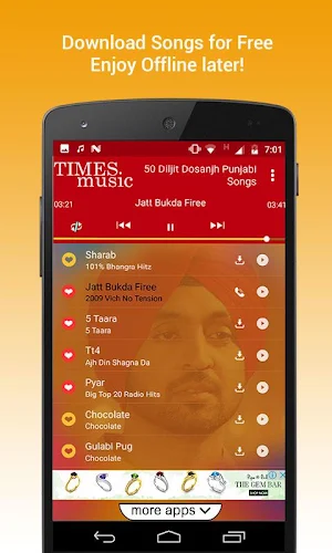 50 Diljit Dosanjh Punjabi Songs Screenshot 1