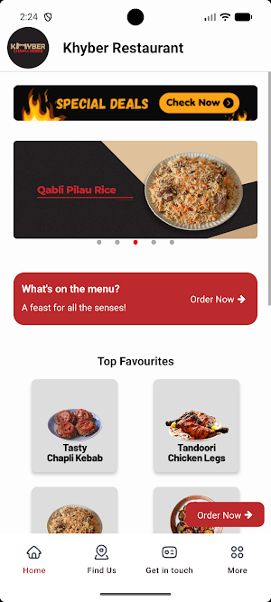 Khyber Restaurant Screenshot 0