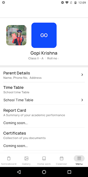 Mariam Nilaya School Screenshot 2