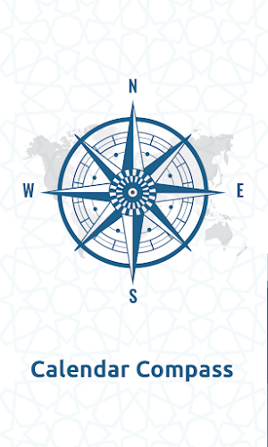 Qibla Compass - Islamic Calendar Screenshot 0