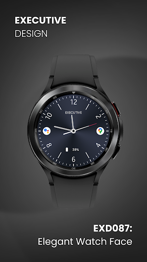 EXD087: Elegant Watch Face Screenshot 0