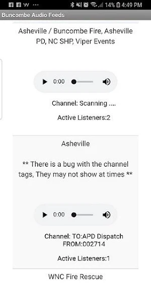 WNC Scanning Screenshot 1