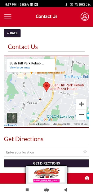 Bush Hill Kebab Enfield Screenshot 2