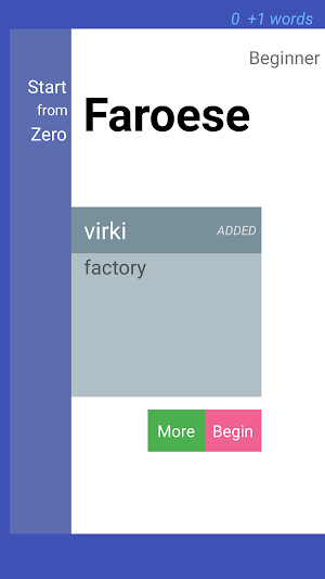 StartFromZero_Faroese Screenshot 2
