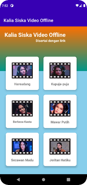 Kalia Siska Video Offline Screenshot 0