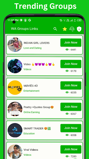 WA Groups Links Social Groups Screenshot 0