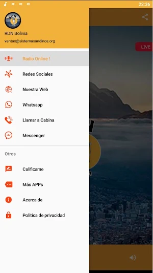 RDN Bolivia Screenshot 2